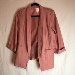 LC Lauren Conrad Women’s Blazer Pink Size 2